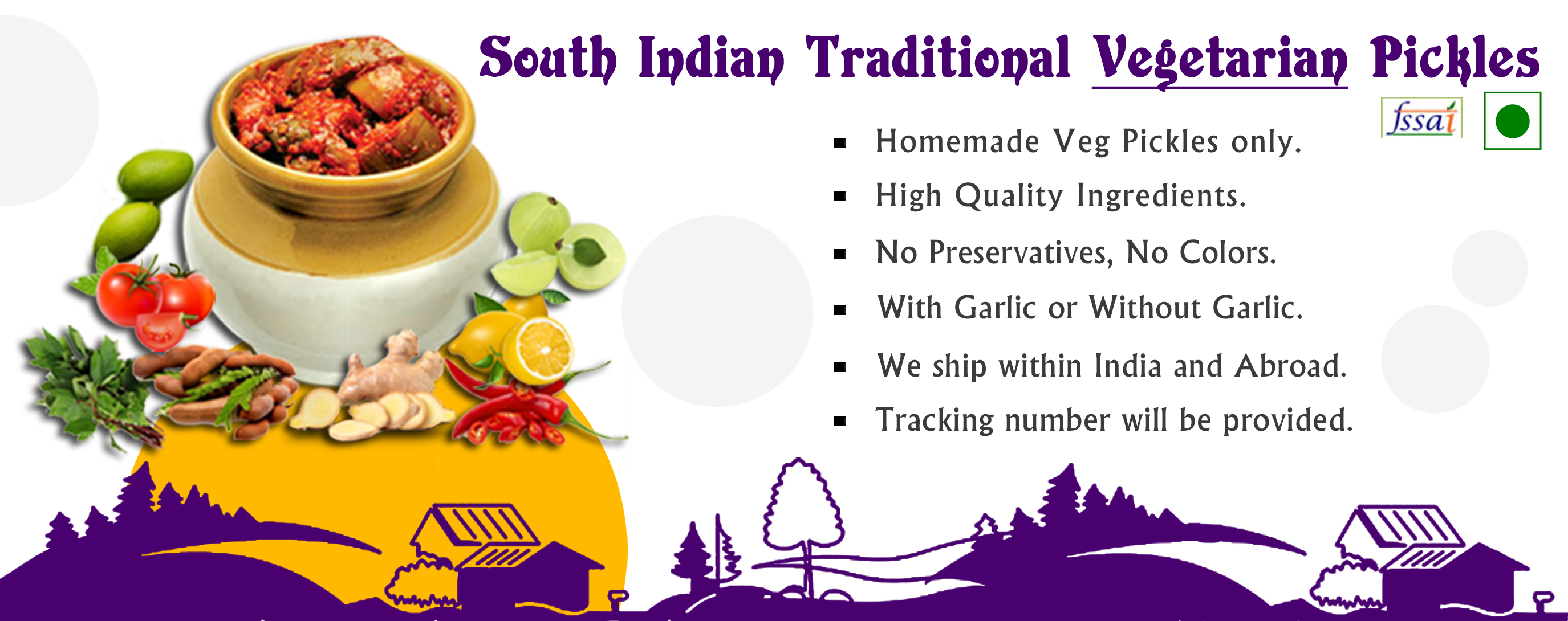 South Indian Pickles