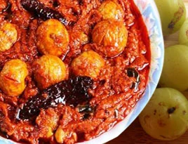 Buy Homemade Andhra Amla Pickle Online - 500g